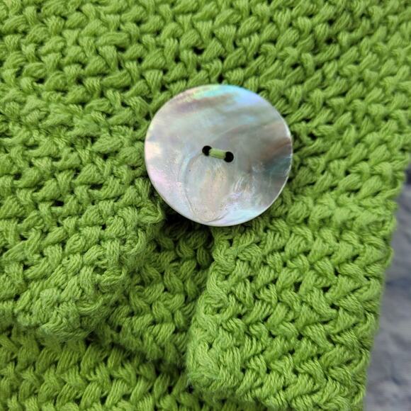 Spring Green Single Button Cardigan by Willow size Medium - Picture 5 of 11